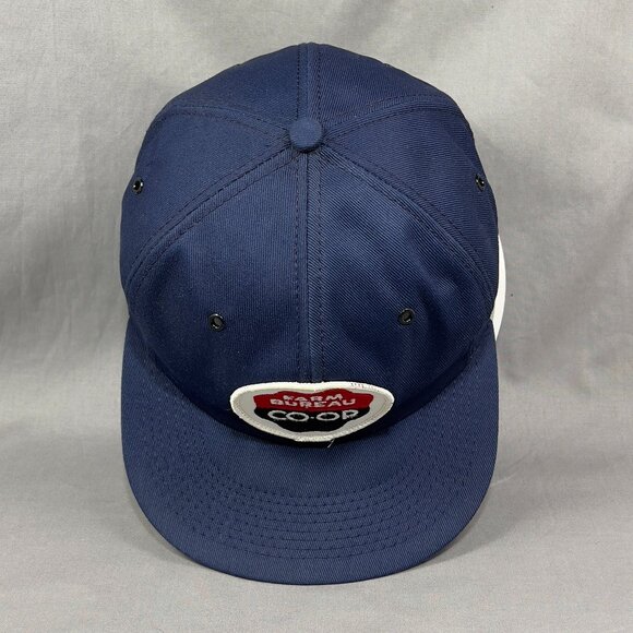 Vtg Farm Bureau Co Op Snapback Hat Cap KBrand KProducts Agriculture Rancher Mens - Picture 7 of 14